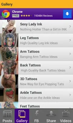 Tattoo Magazine android App screenshot 3